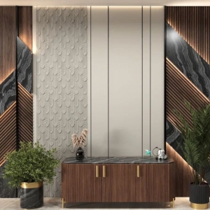 Панели decoplume в интерьере
