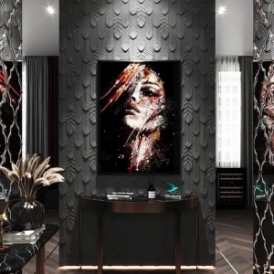 Панели decoplume в интерьере