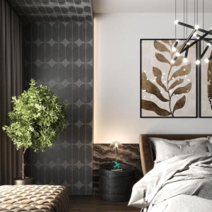 Панели decoplume в интерьере