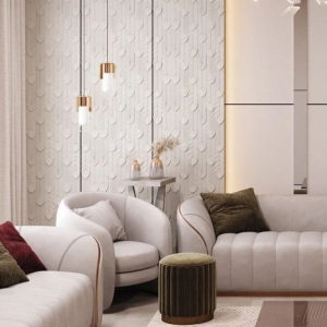 Панели decoplume в интерьере