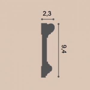 DX121-2300 ORAC молдинг