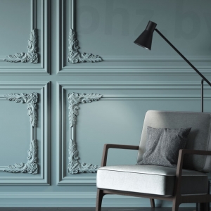 Молдинг М10 в интерьере
