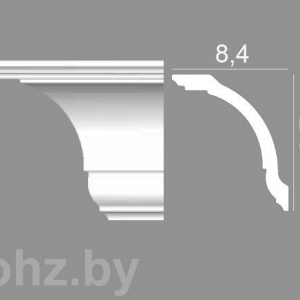 Kz097 карниз (потолочный плинтус)