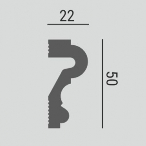 Размеры молдинга М23