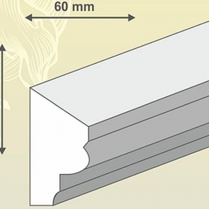 Молдинг 12 см