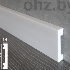 Плинтус Mz065 прямой из дюрополимера