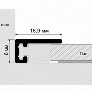 Микроплинтус М19, схема