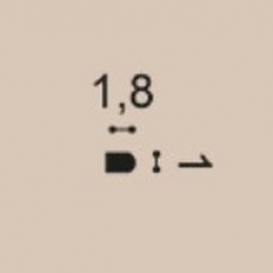 PX209 молдинг, схема