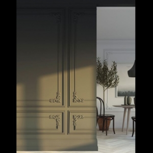 Молдинги с декоративными вставками