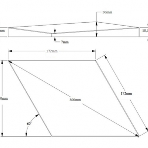 Размеры панели W100