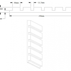 Размеры панели W111