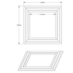 Размеры панели W121