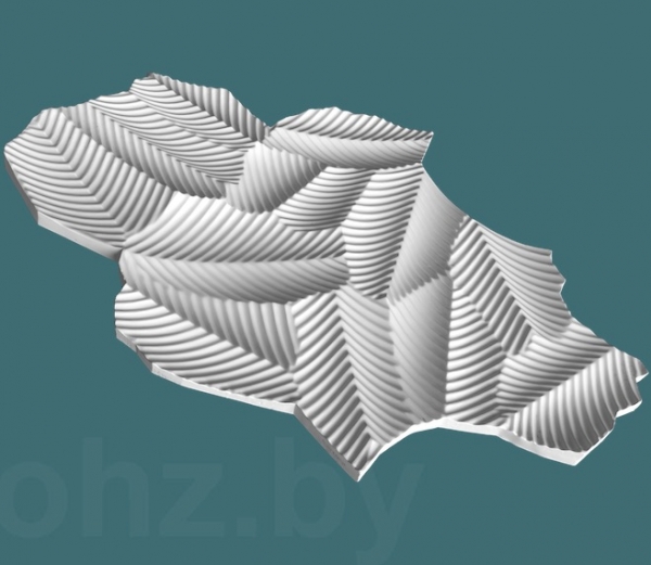 Панели Дикарт3D Листья