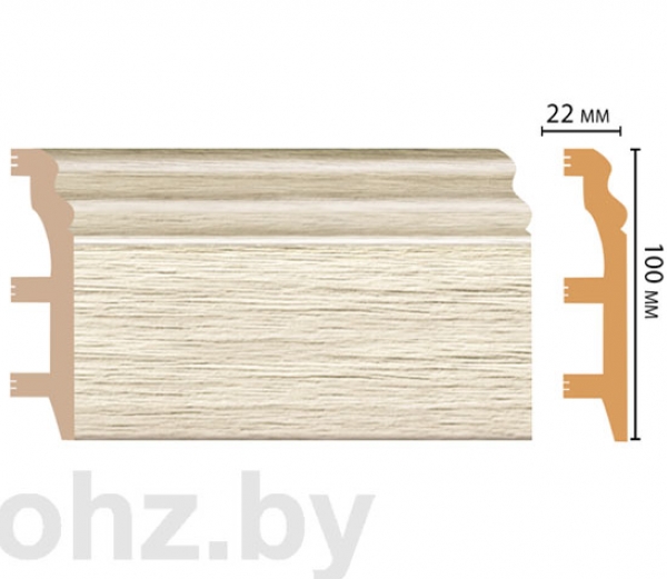 Плинтус D232-1070 Decomaster 10 см