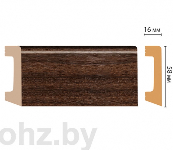 Плинтус D234-438 Decomaster 6 см