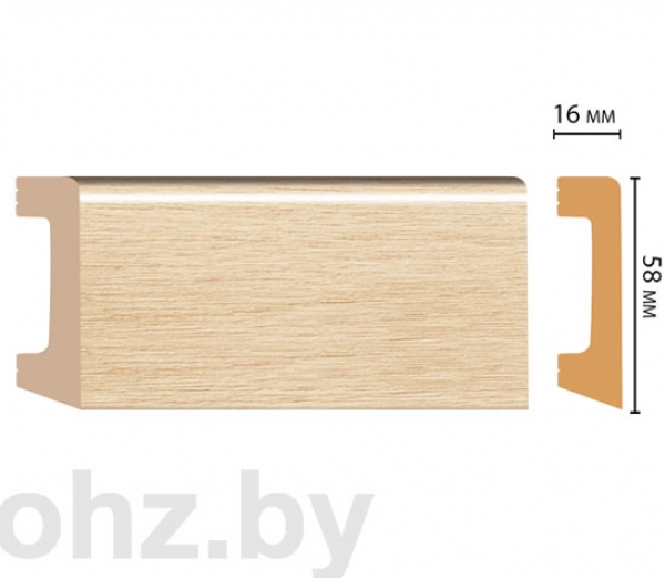 Плинтус D234-71 Decomaster 6 см