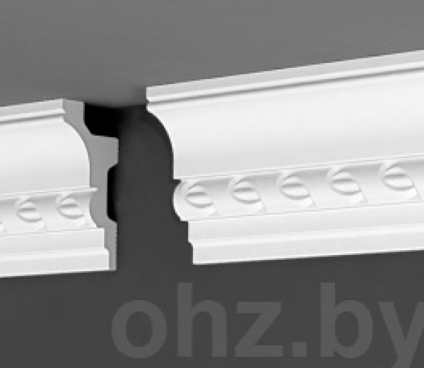 ДП 20-110 Потолочный плинтус 10 см для подсветки.