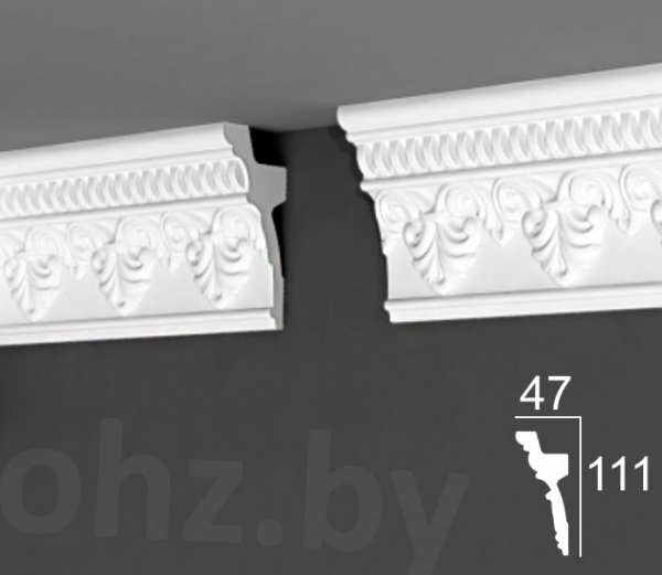 ДП 26-120 Потолочный плинтус