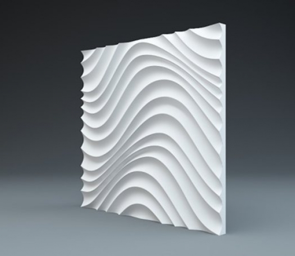 Wave - гипсовые стеновые панели